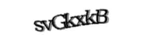 Security check image, please type the characters shown
